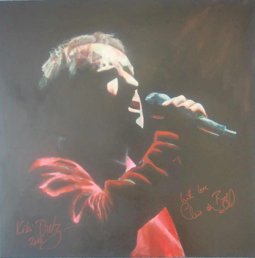 Chris de Burgh singing